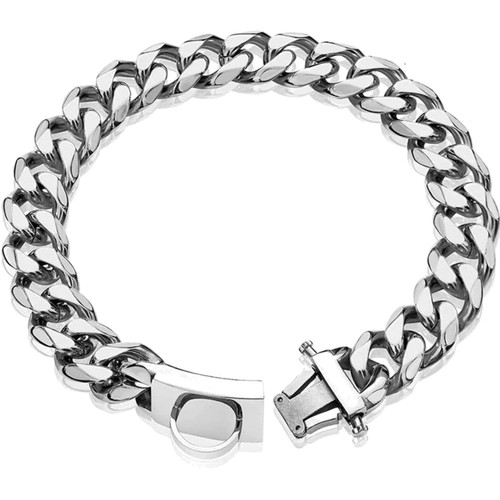 Hundehalsband aus metall mit - hundehalsband,