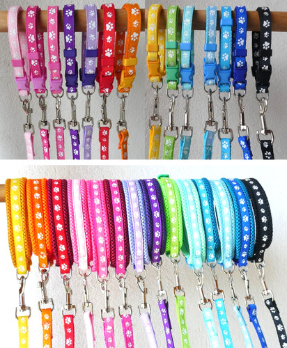 Welpenhalsband leine set - welpenhalsband,