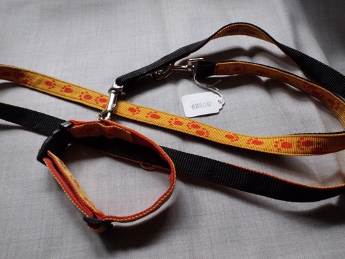 Hundeleine halsband pfoten - ,
