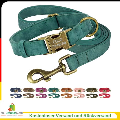 Hundehalsband mit leine - hundehalsband,