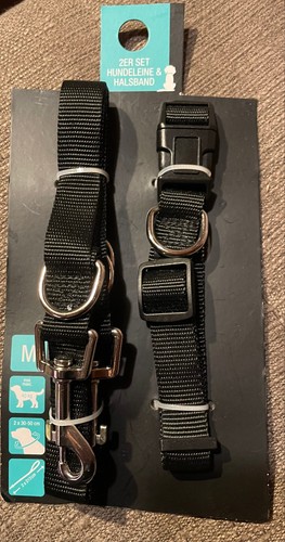 2er set hundeleine halsband - hundeleine, &